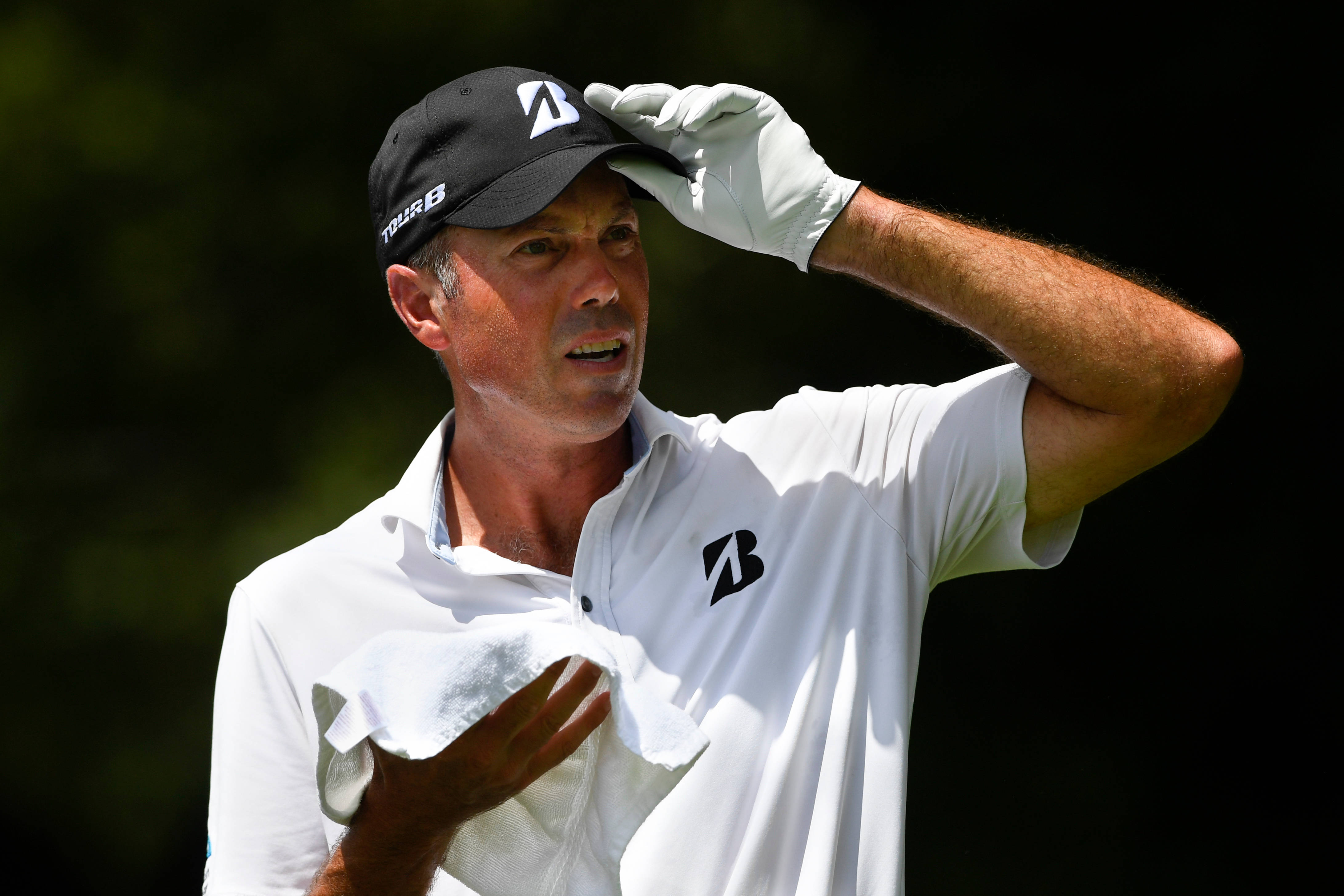 Matt Kuchar Wearing Black Bonnet Wallpaper