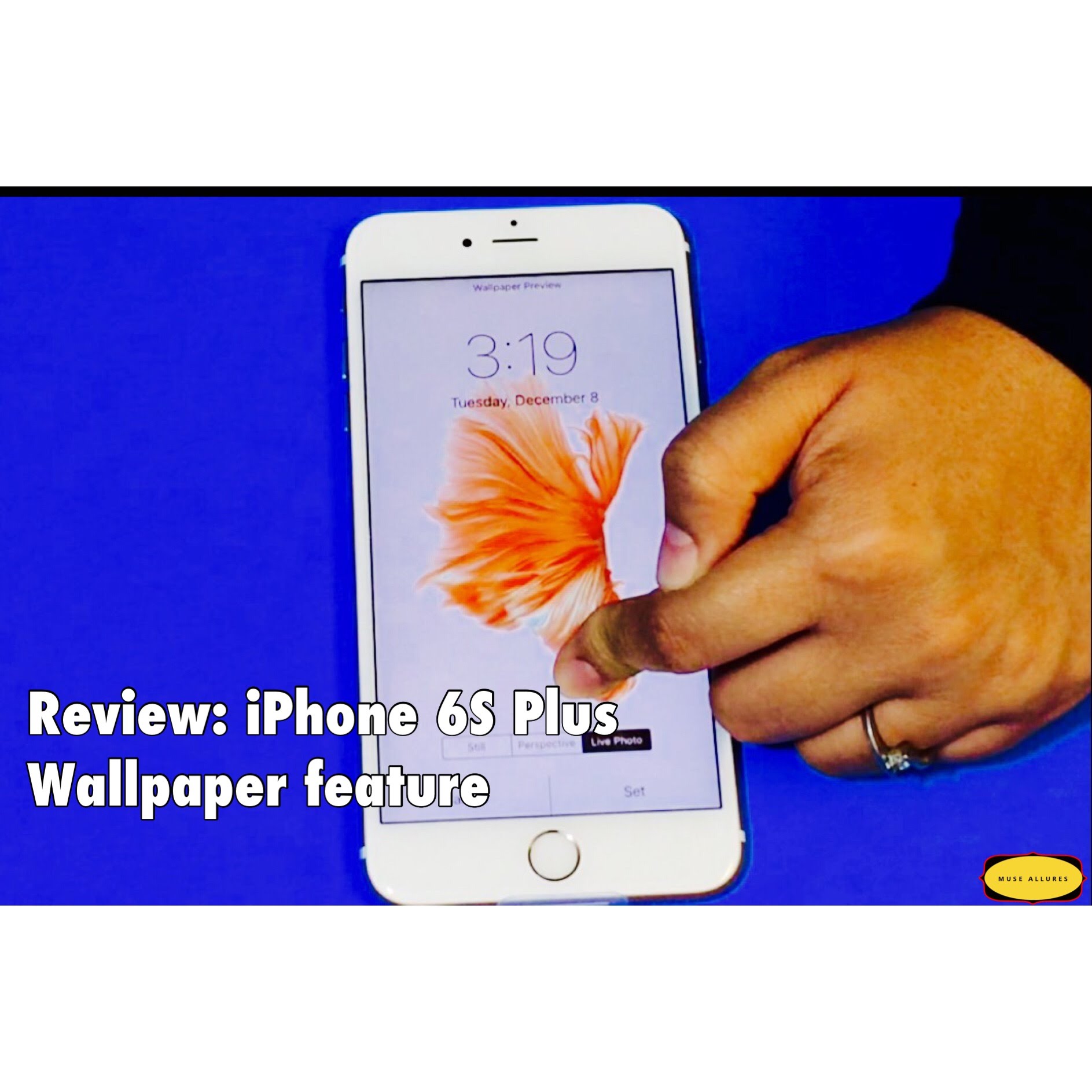Tutorial Apple iPhone 6s Plus Animated Wallpaper Re