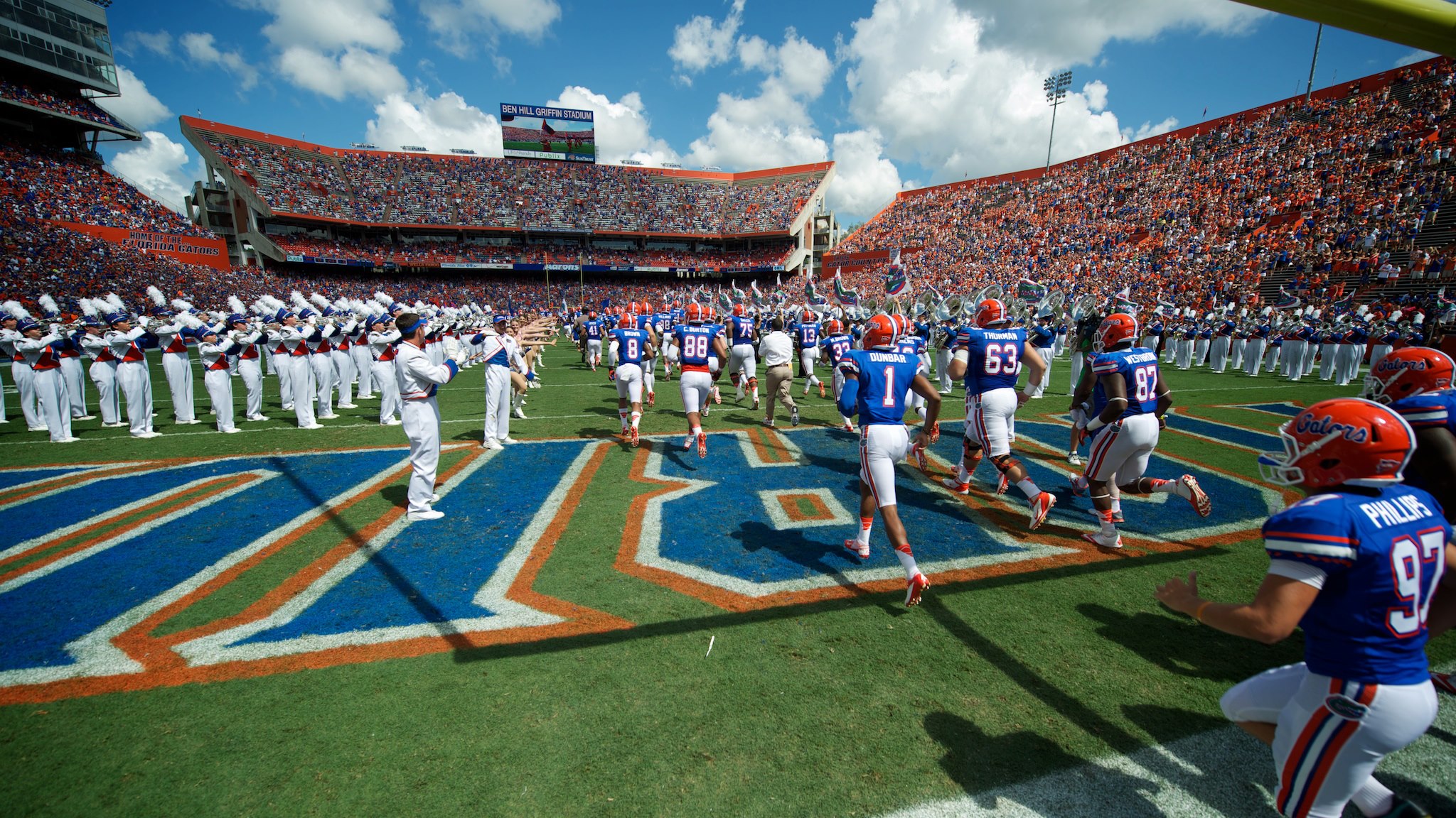 The University Of Florida Gator Marching Band Is Looking For A Fall