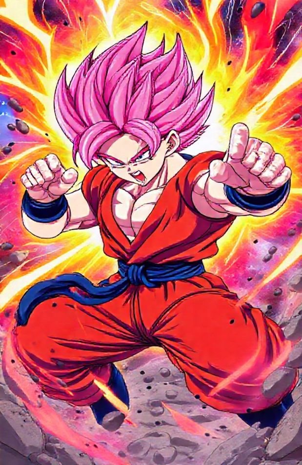 Super Saiyan Rose Wallpaper