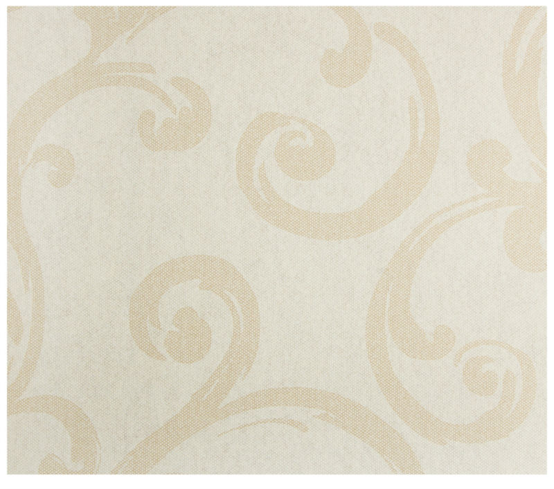 Elegant Scroll Design Linen Background High end Non woven Wallpapers 800x706
