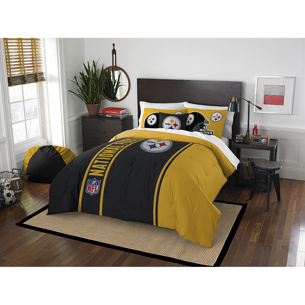 Pittsburgh Steelers Full Forter And Shams