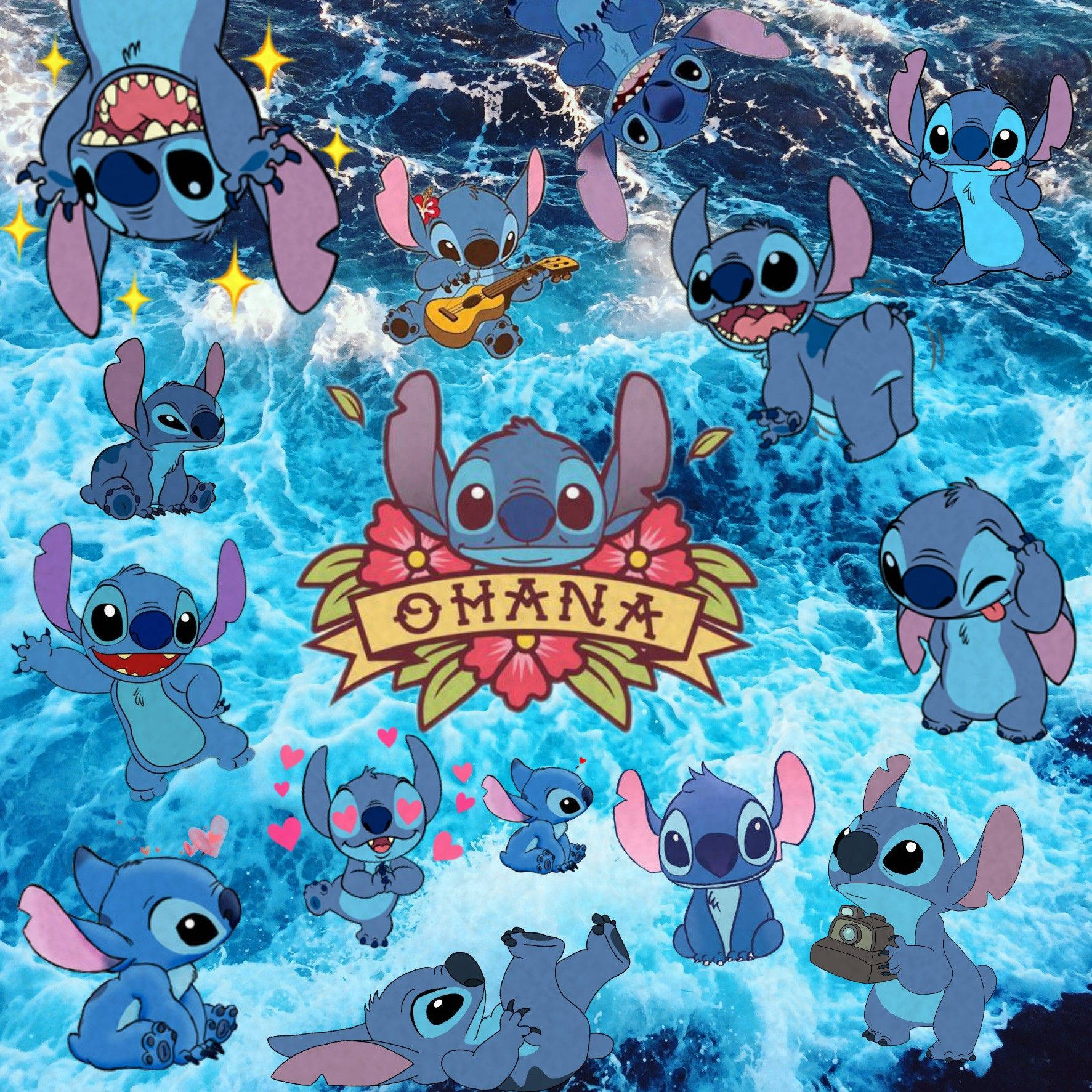 Stitch Phone Wallpaper