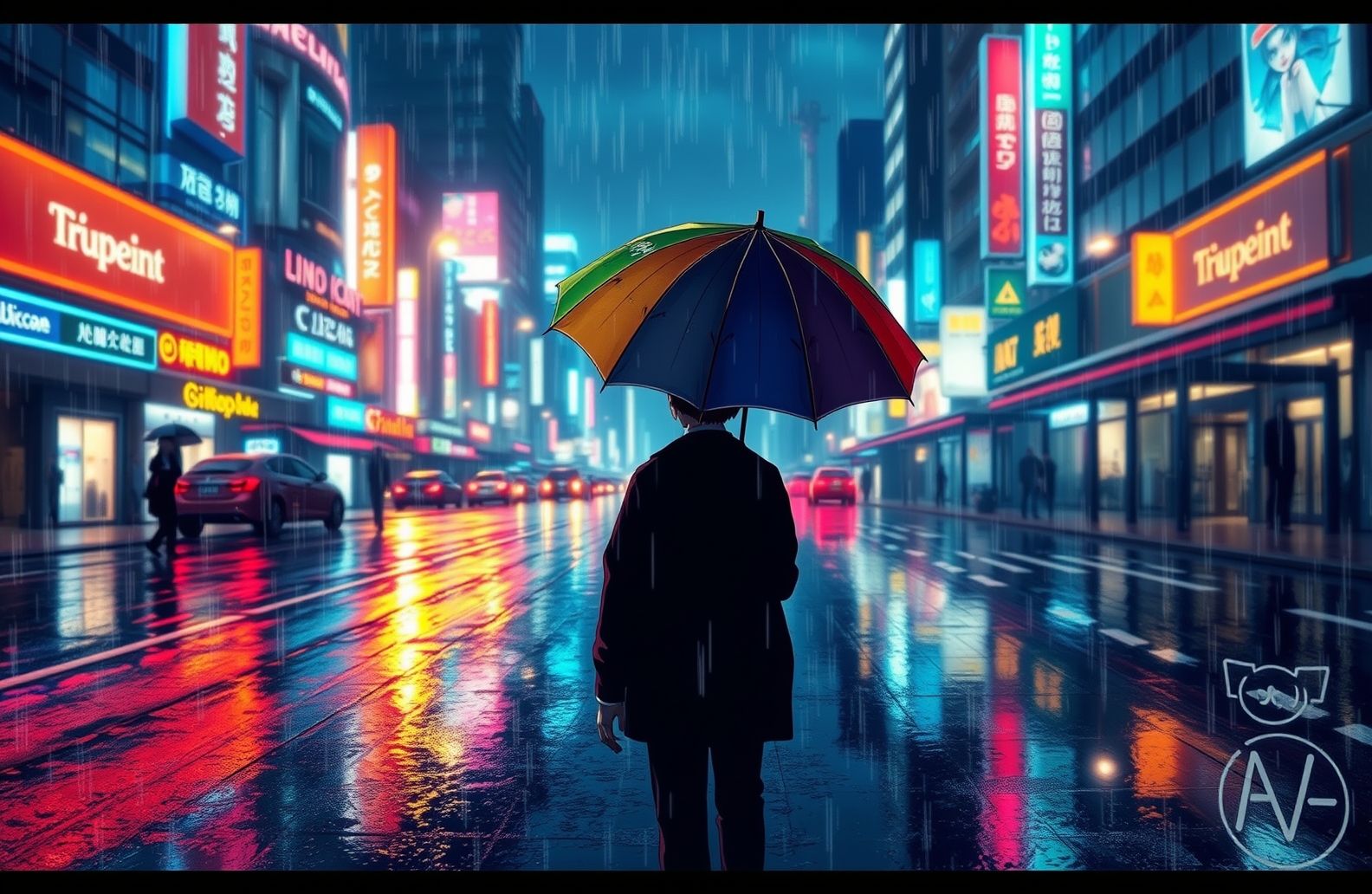 Anime Rain Wallpaper