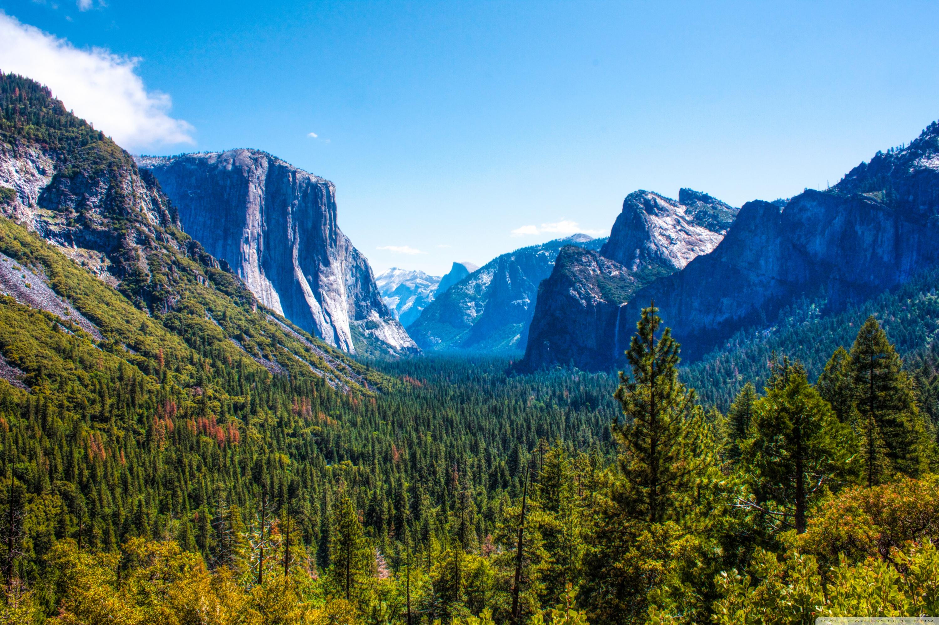 Yosemite National Park Valley Ultra HD Desktop Background
