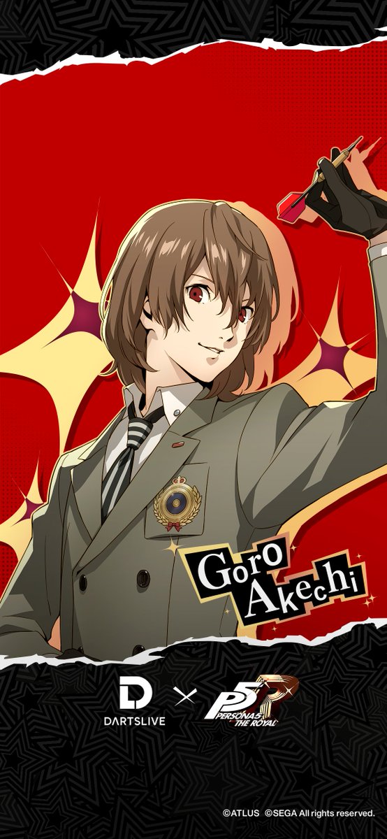 Alex On Goro Akechi Wallpaper From The Dartslive