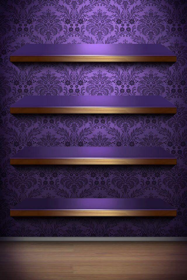 iPhone Purple And Gold Wallpaper Pretty Background