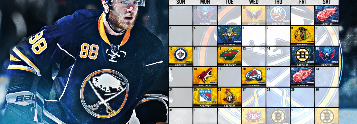 Sabres Schedule Wallpaper January The Aud Club Buffalo