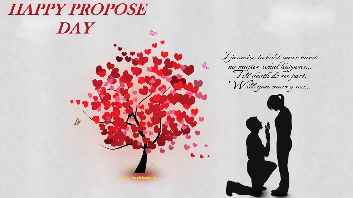Propose Day HD Wallpaper Image Wishes
