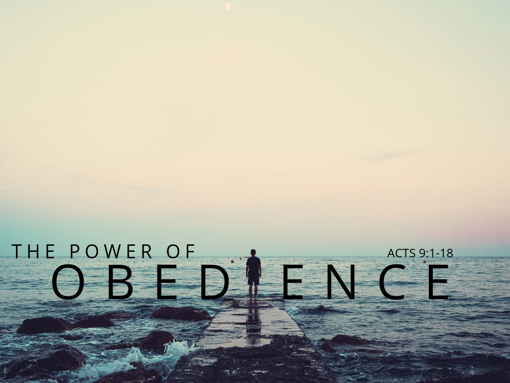 The Power Of Obedience John Soper Washington Alliance Church