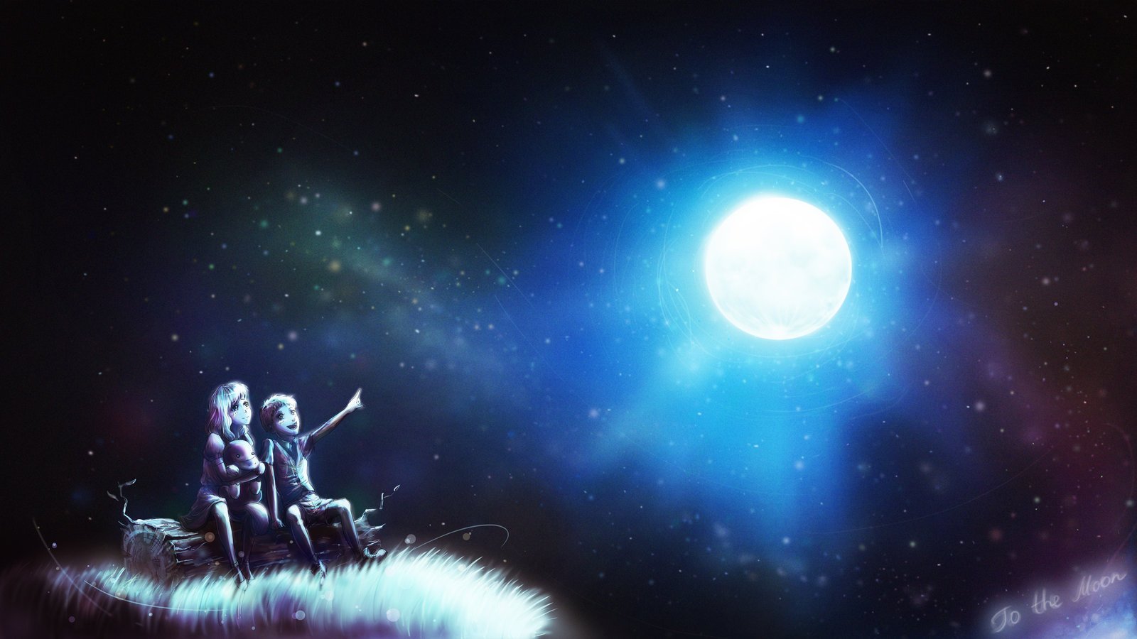 To the Moon by Ioruko on
