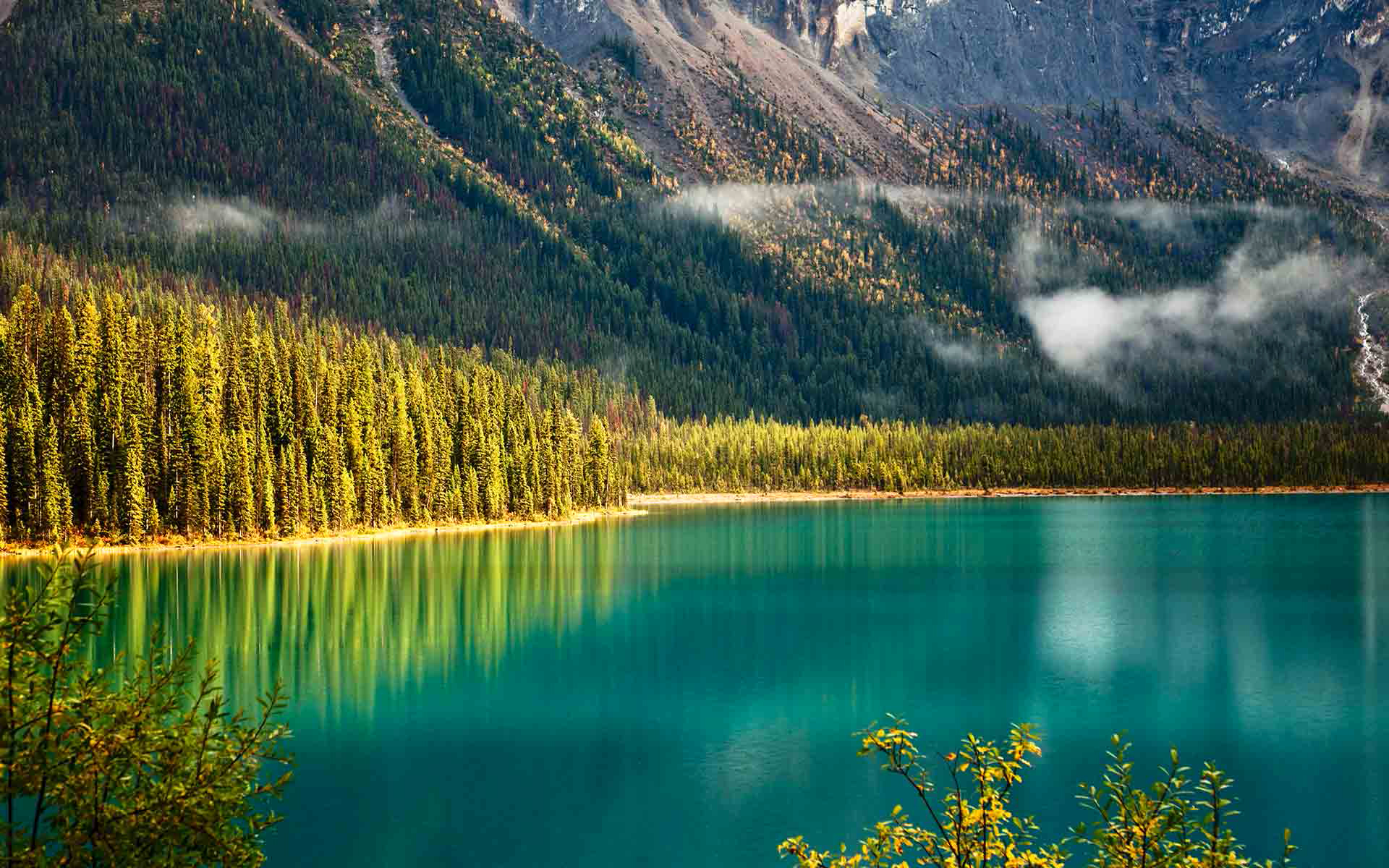 Yoho National Park British Columbia Canada Wallpaper