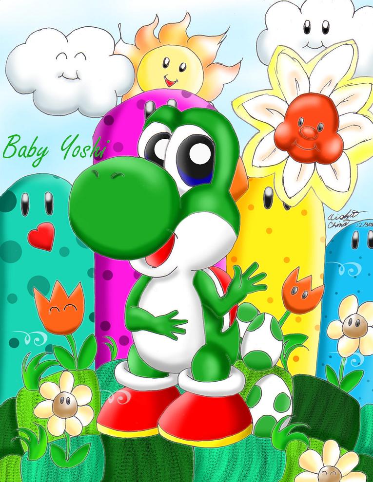 Happy Baby Yoshi Story By Bowser2queen