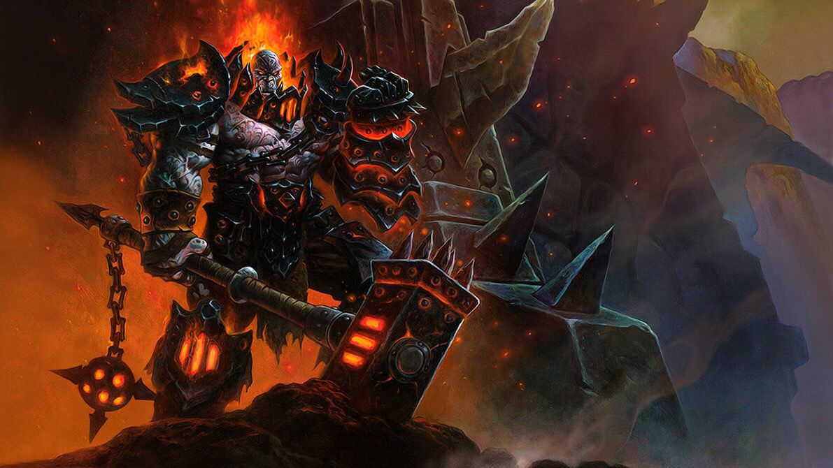 World Of Warcraft Blackhand Art Wallpaper