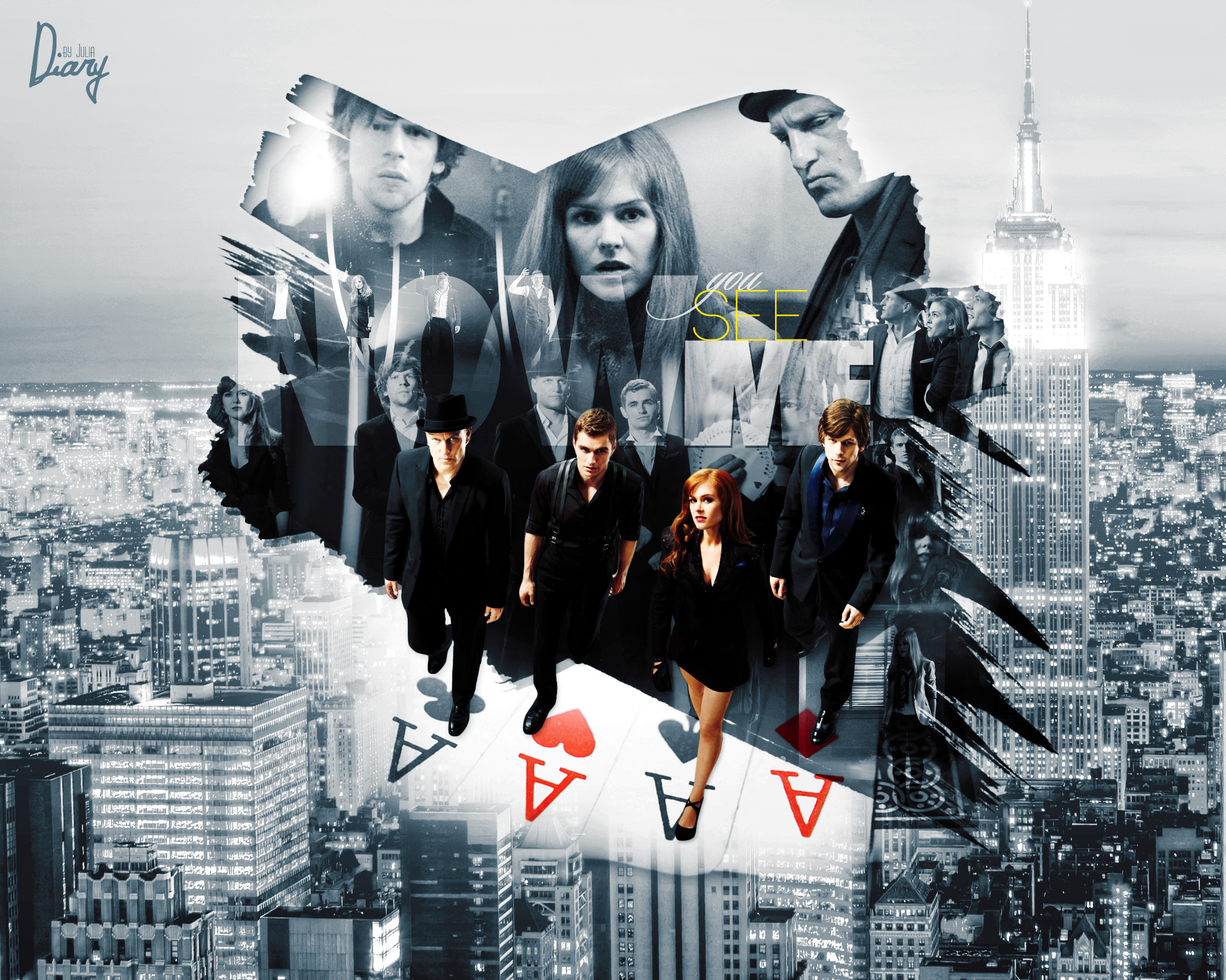 Now You See Me By Juliadiary Fan Art Wallpaper Movies Tv