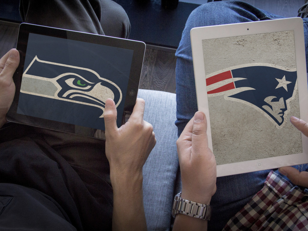 Super Bowl XLIX Seahawks Patriots iPad Wallpaper