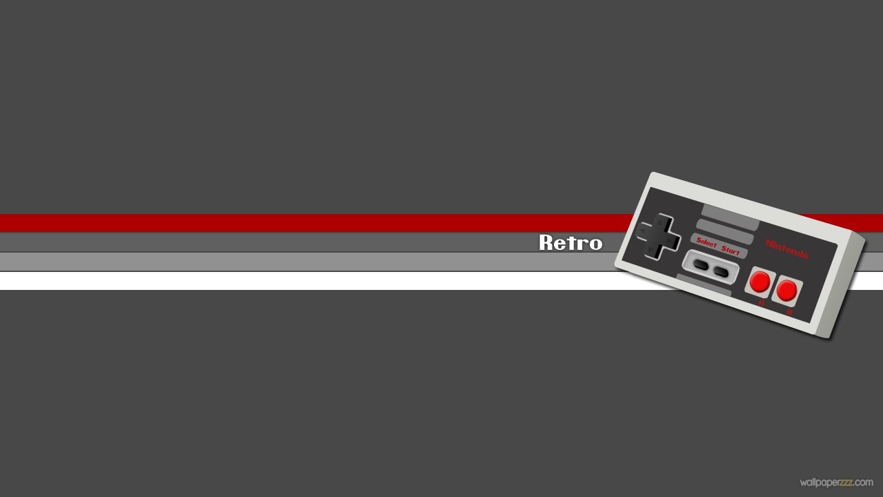 Download Retro NES Controller HD WallpaperFree Wallpaper 1280x720