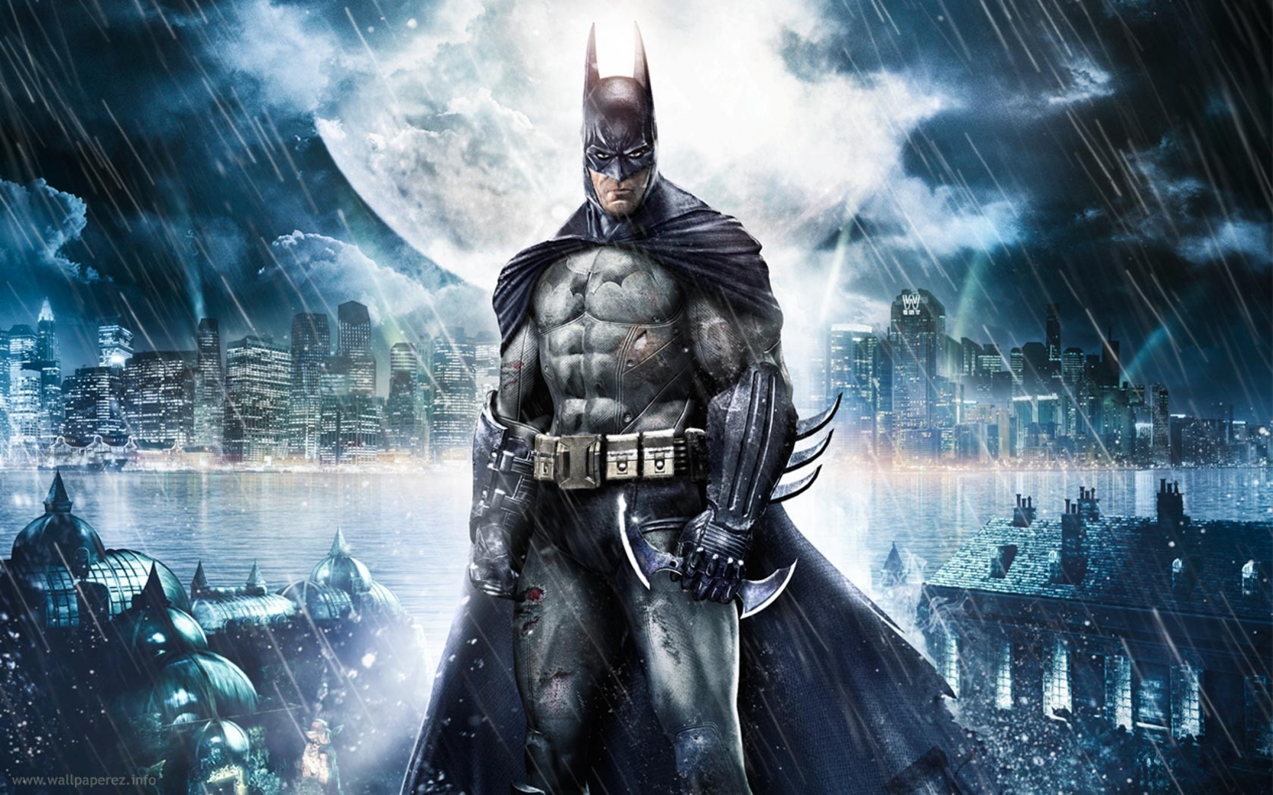Batman Arkham City Cartoon Wallpaper Art HD