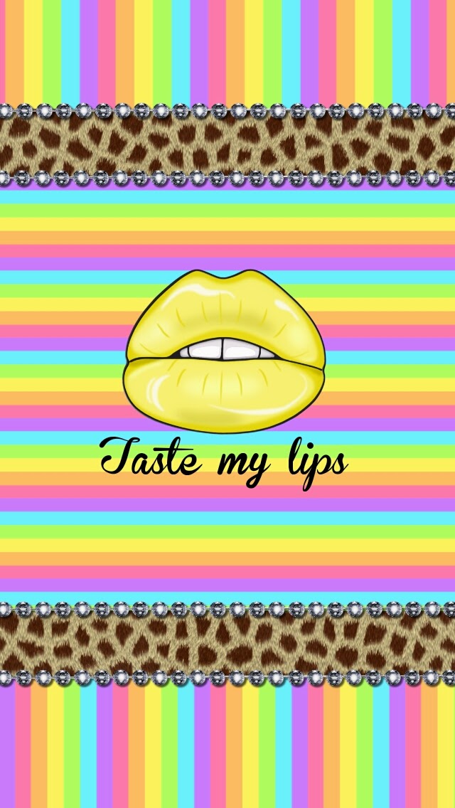 Dazzle My Droid Kiss Lips Wallpaper Collection