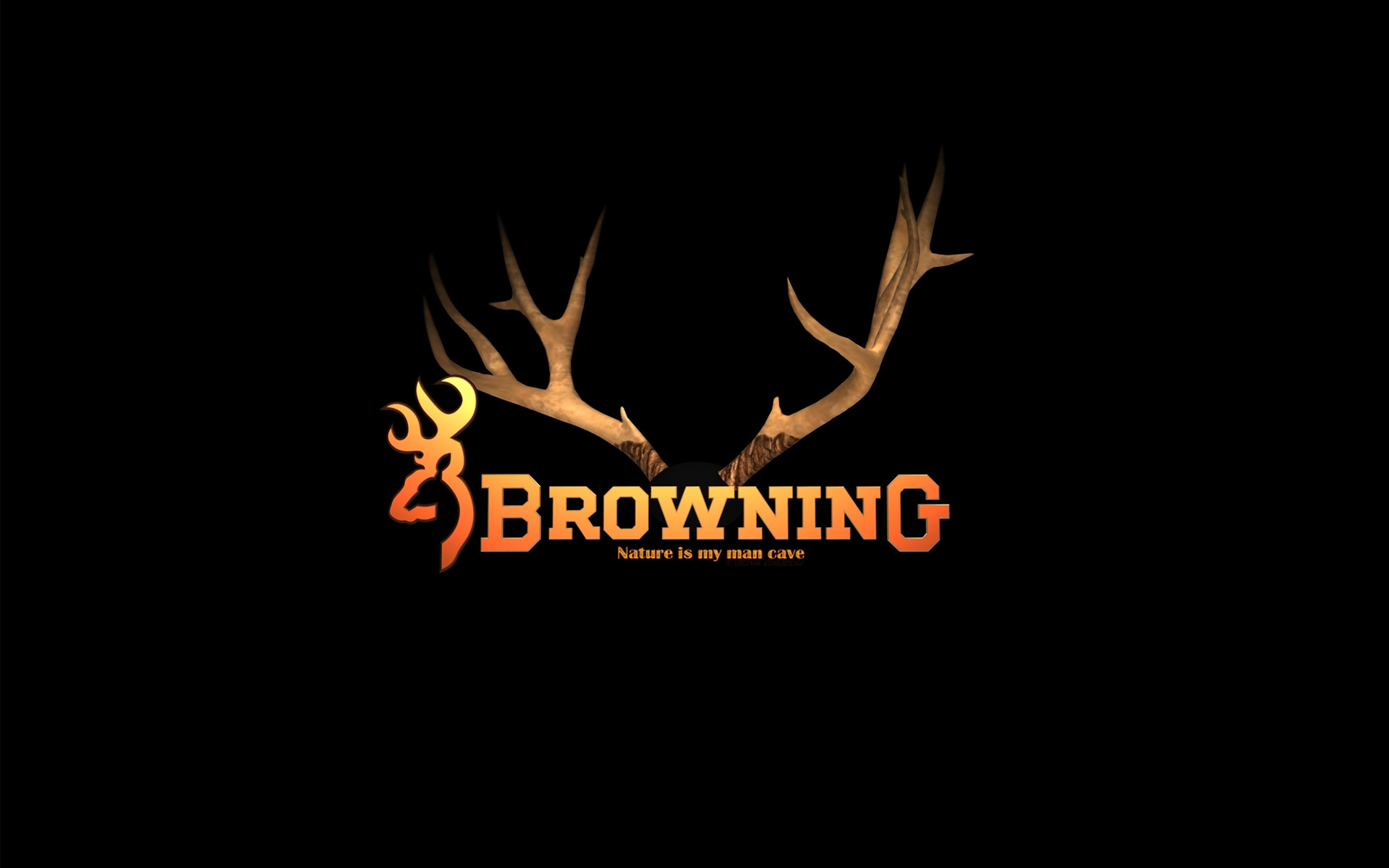 Browning Logo Background For iPhone Wallpaper
