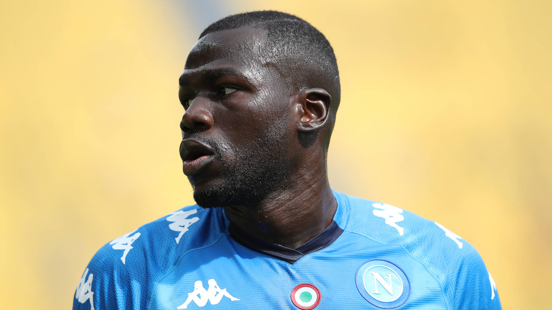 Kalidou Koulibaly Yellow Wallpaper
