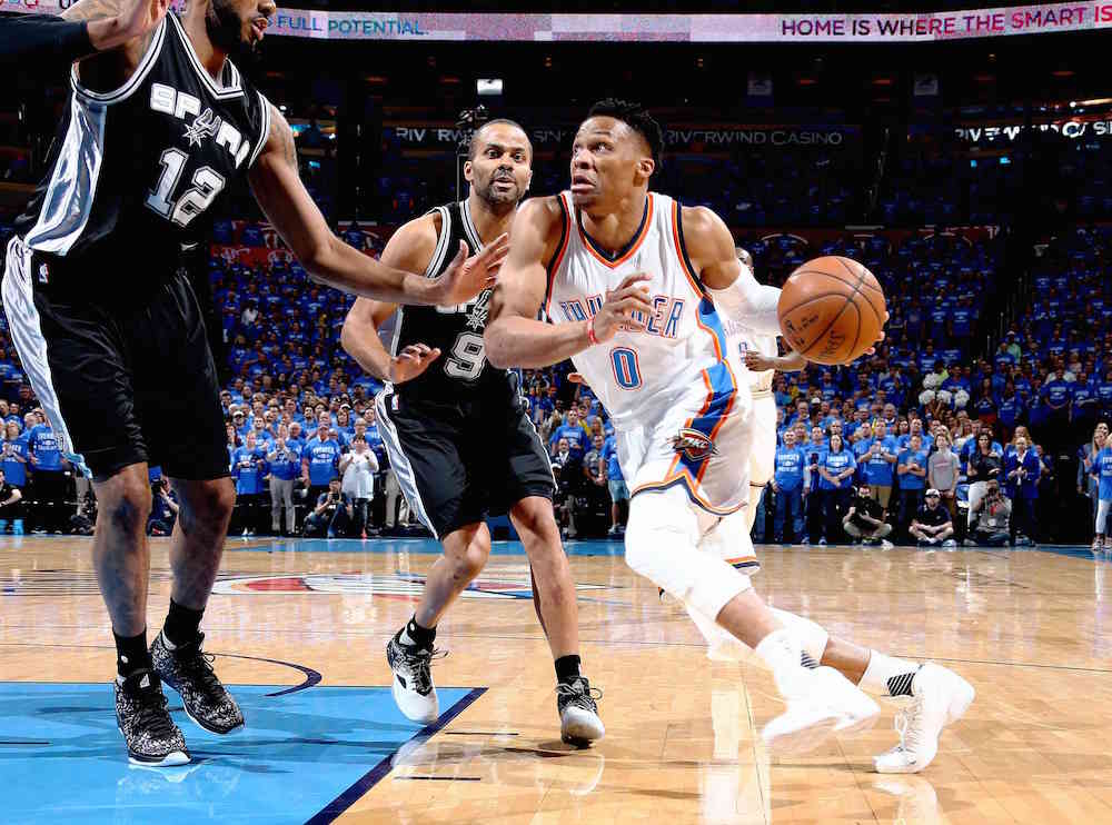 By Slam Staff Oklahoma City Thunder Pg Russell Westbrook Is