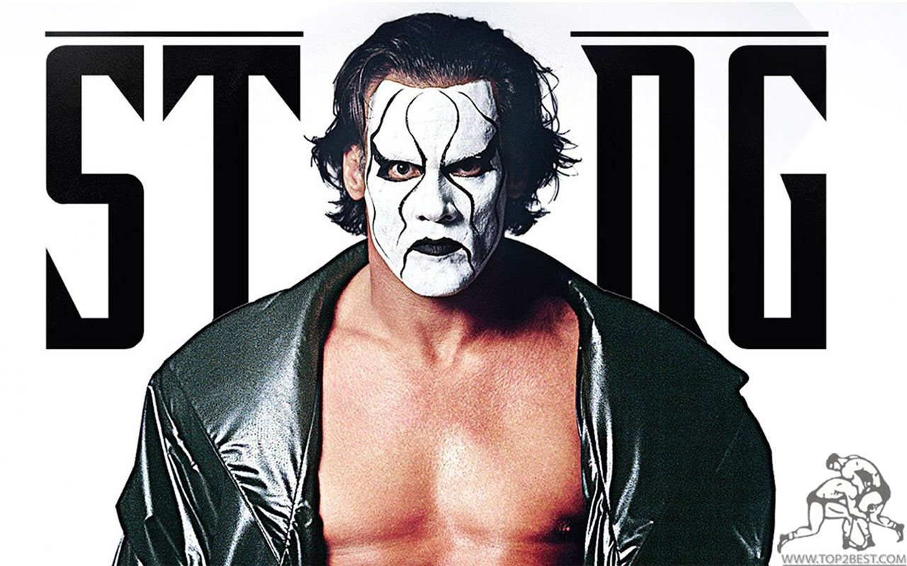Sting Posing For The Camera Is Legendary Wrestler And Known