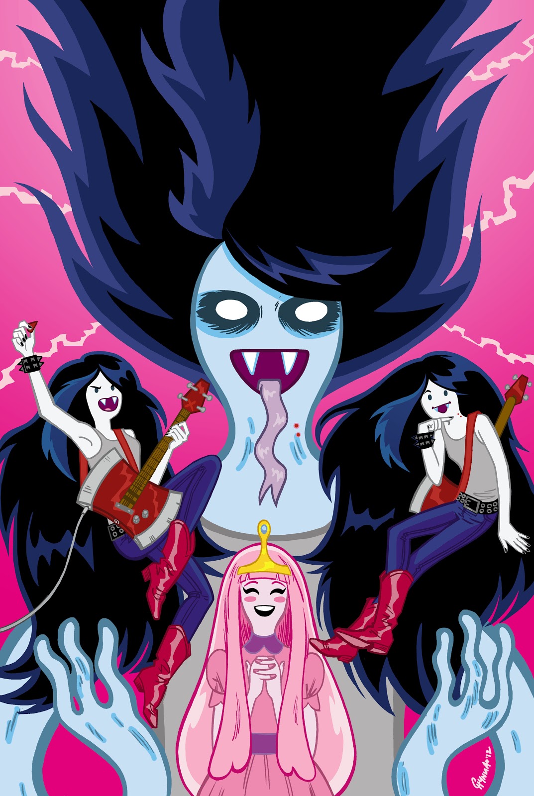 Adventure Time Marceline Scream Queens Cover C