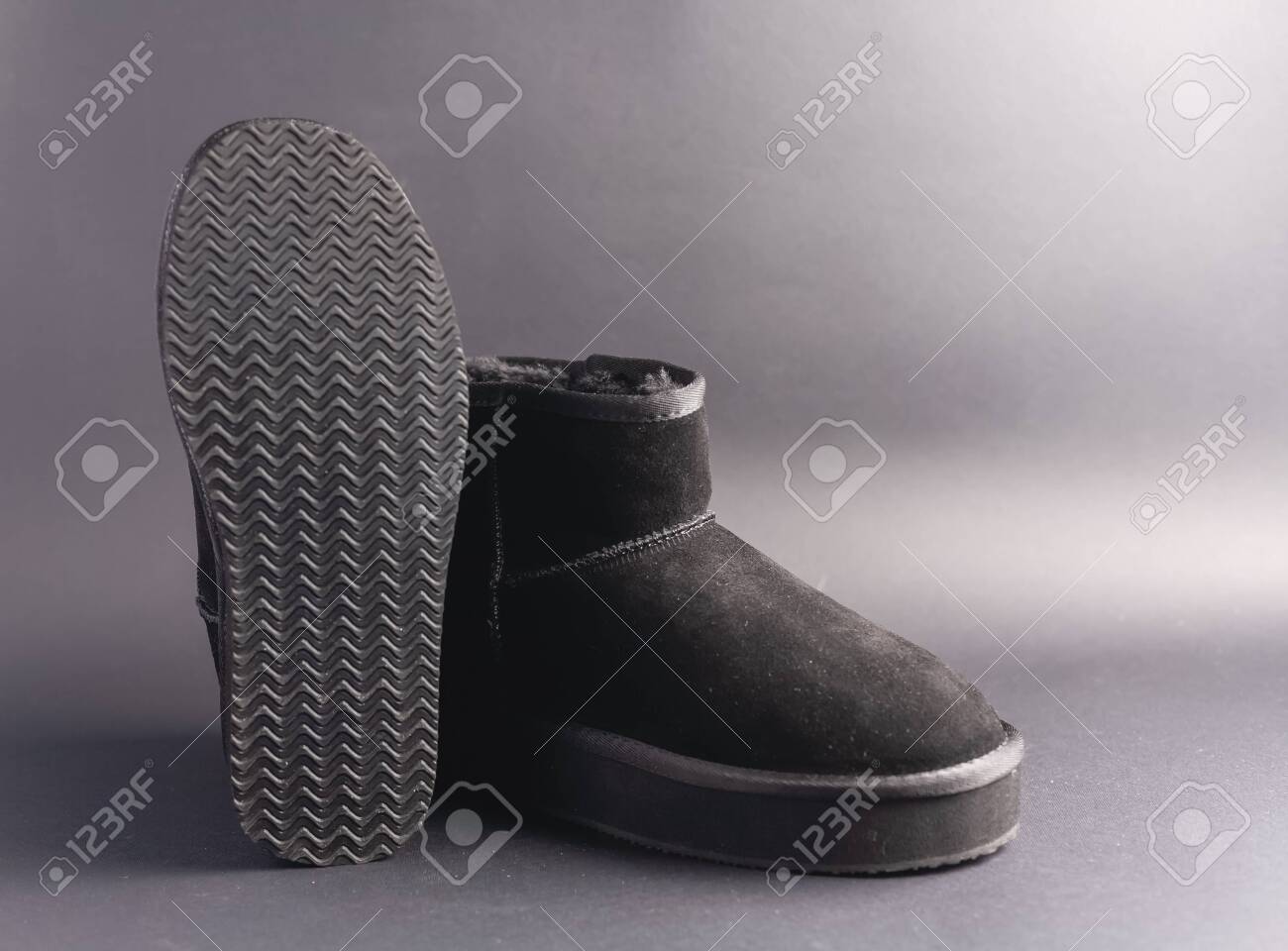 Free download Black Suede Uggs Stock Photo On A Black Background Stock ...