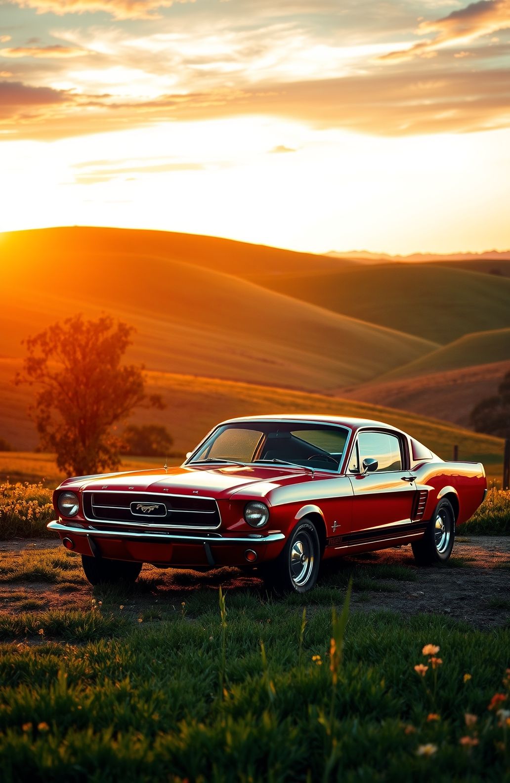 Classic Ford Mustang Wallpaper