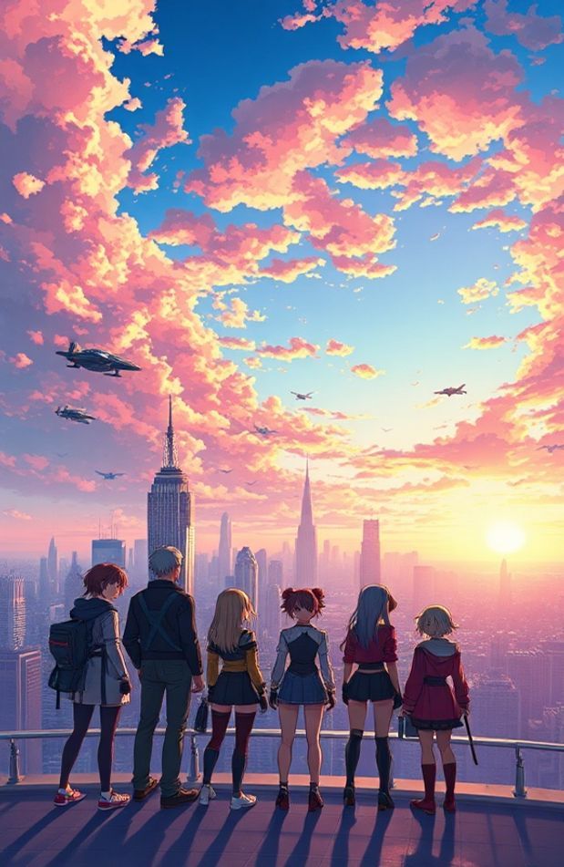 Anime Sci Fi Wallpaper