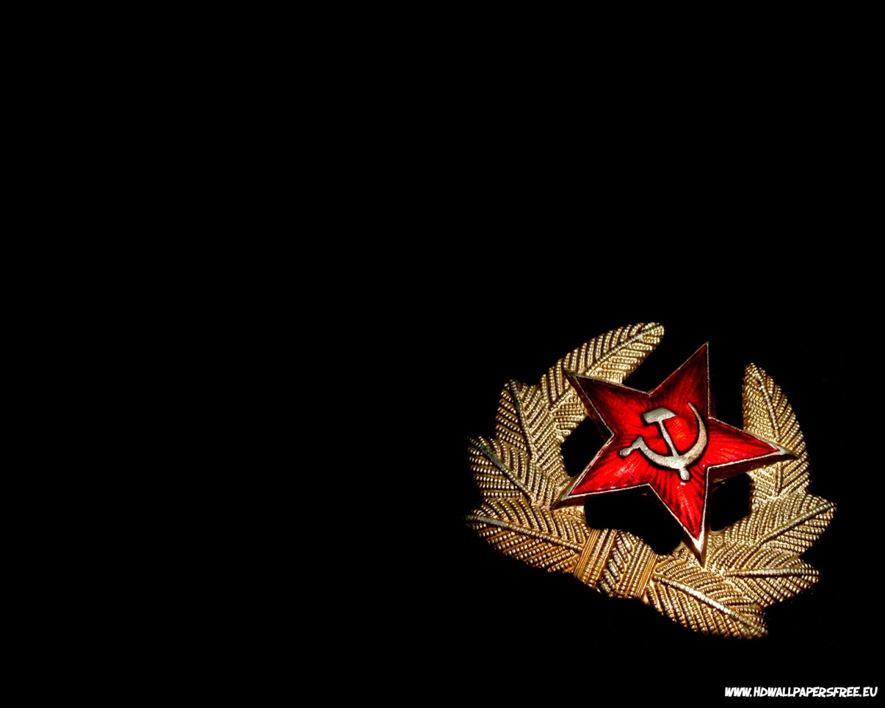 Red Russian Star Wallpaper Desktop iPad Background In