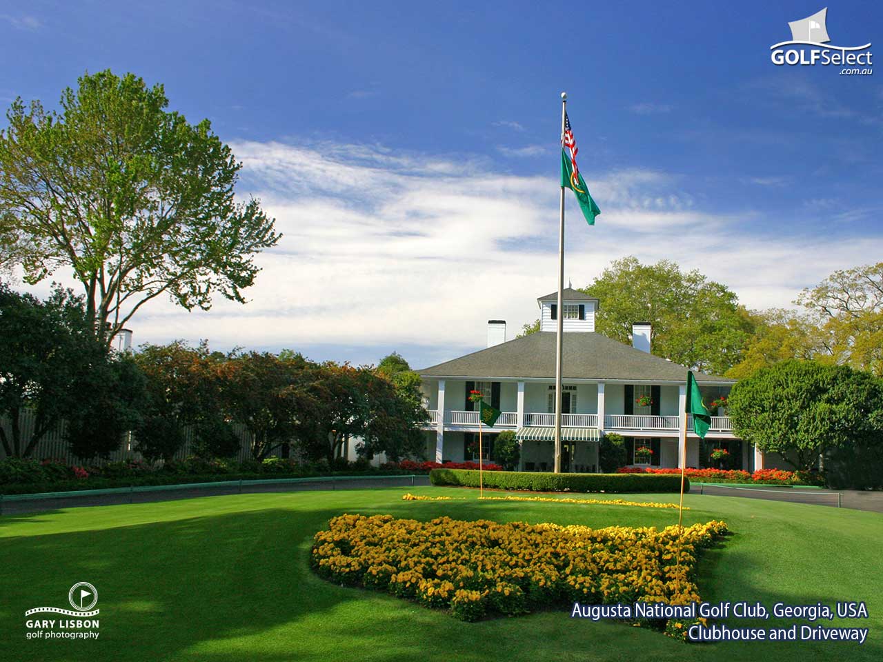 Home Search Results For Augusta National Clubhouse Wallpaper