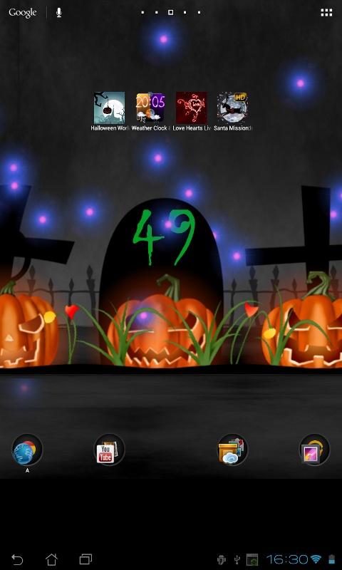 Halloween Live Wallpaper Light Android Apps On Google Play