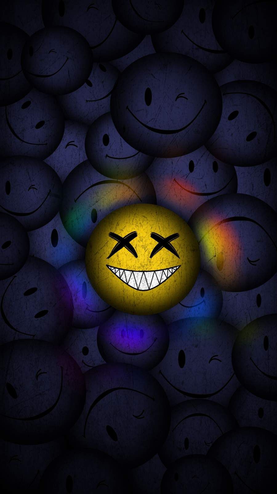 Premium Vector | Funny cartoon emoji design happy smile face vector  illustration new nft collection