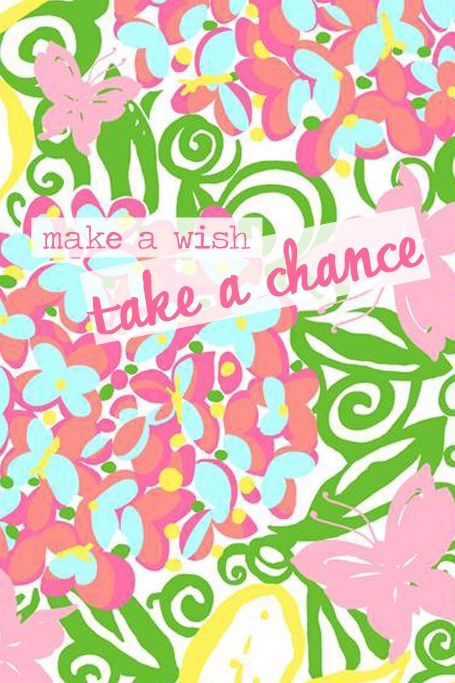 Background Lilly Pulitzer Quote Lilies iPhone