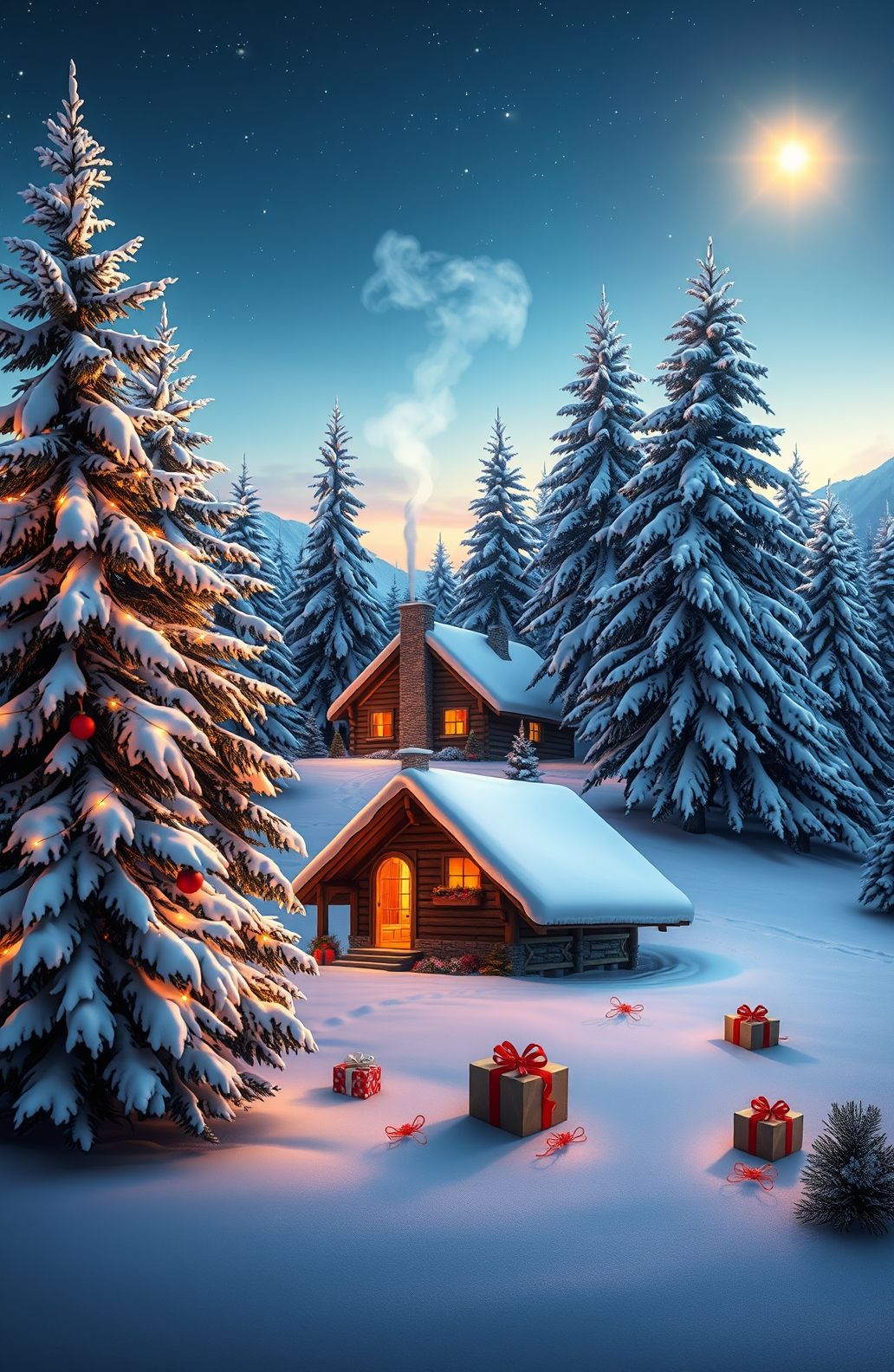 Christmas Wallpaper For Dual Monitor