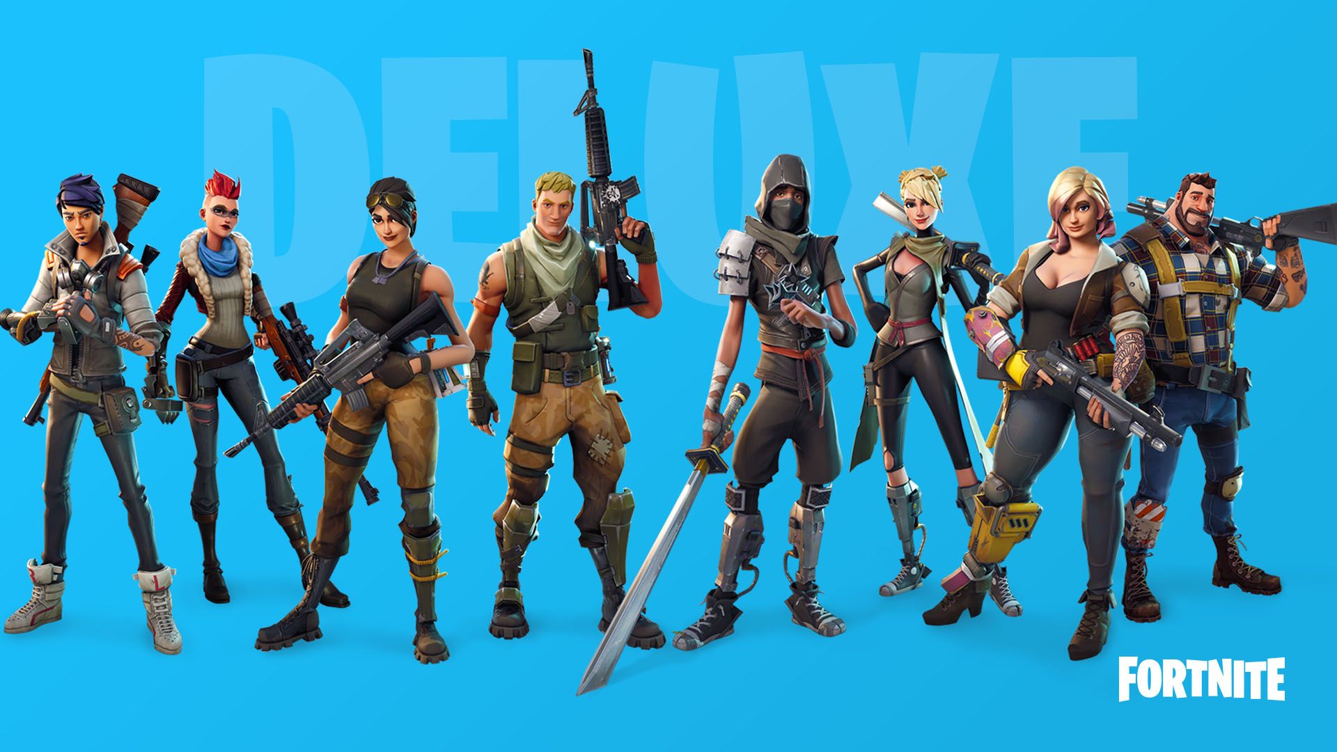 Fortnite Character Wallpaper HD