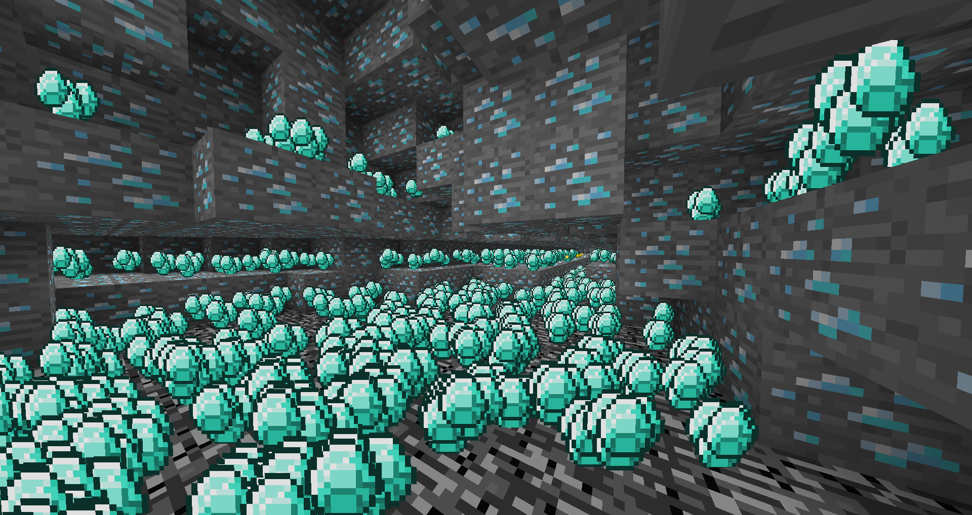 Minecraft Diamond Cave By Perfectpikachulp