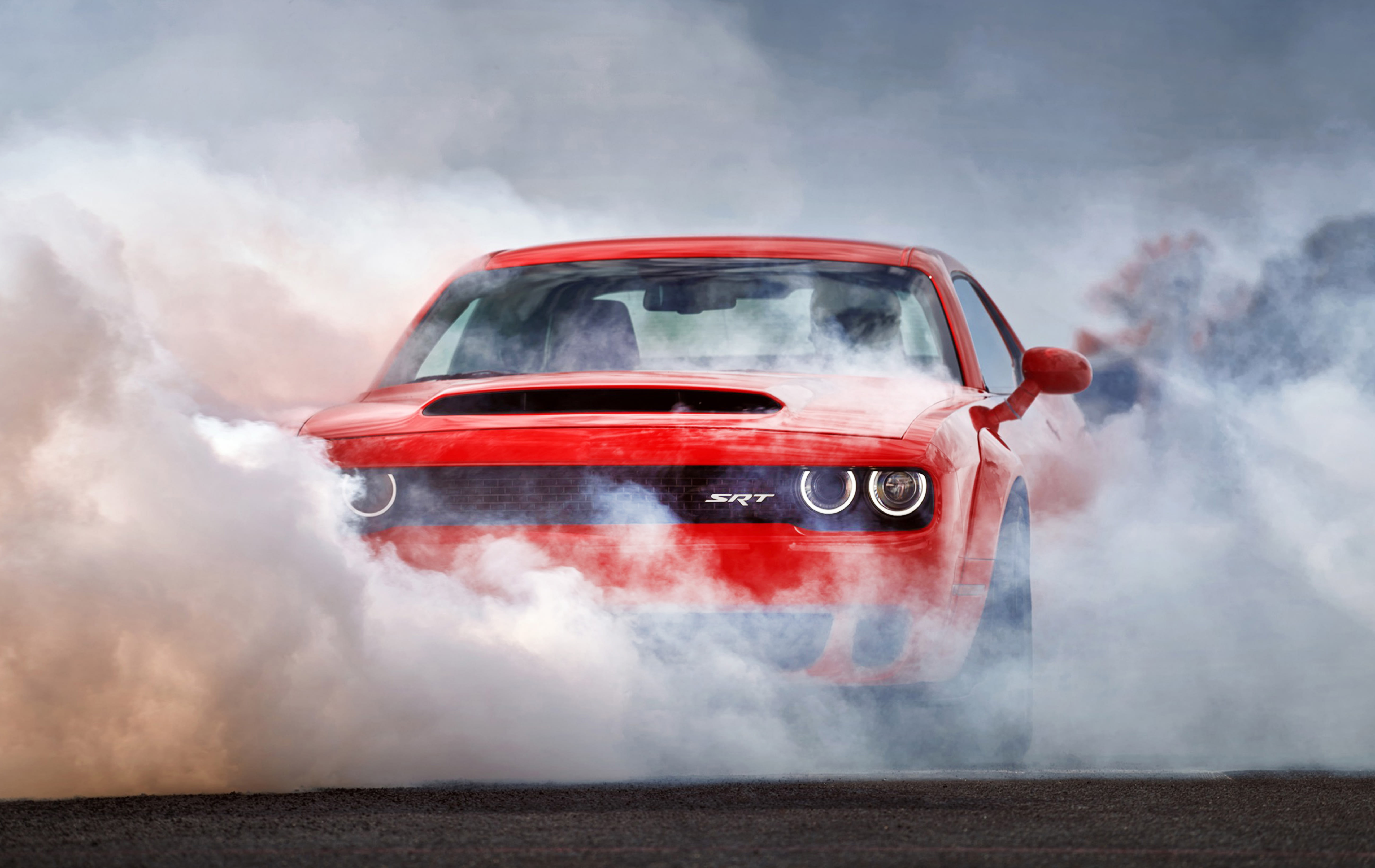 Red Dodge Challenger 4k HD Wallpaper Image Photos And Picture