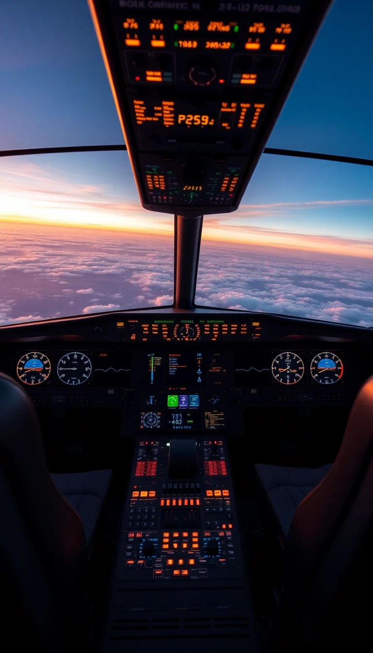 Boeing Cockpit Wallpaper