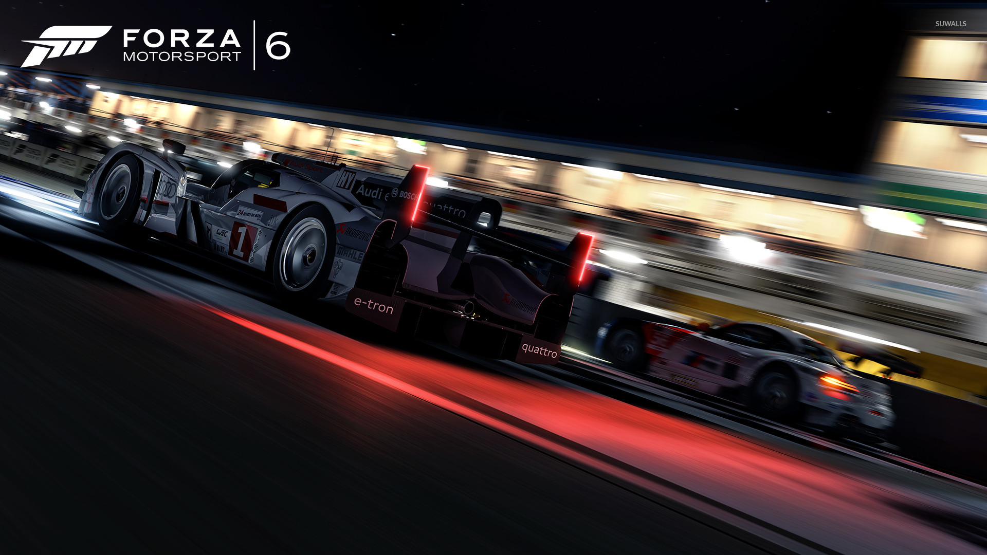 Tron Quattro Forza Motorsport Wallpaper Game