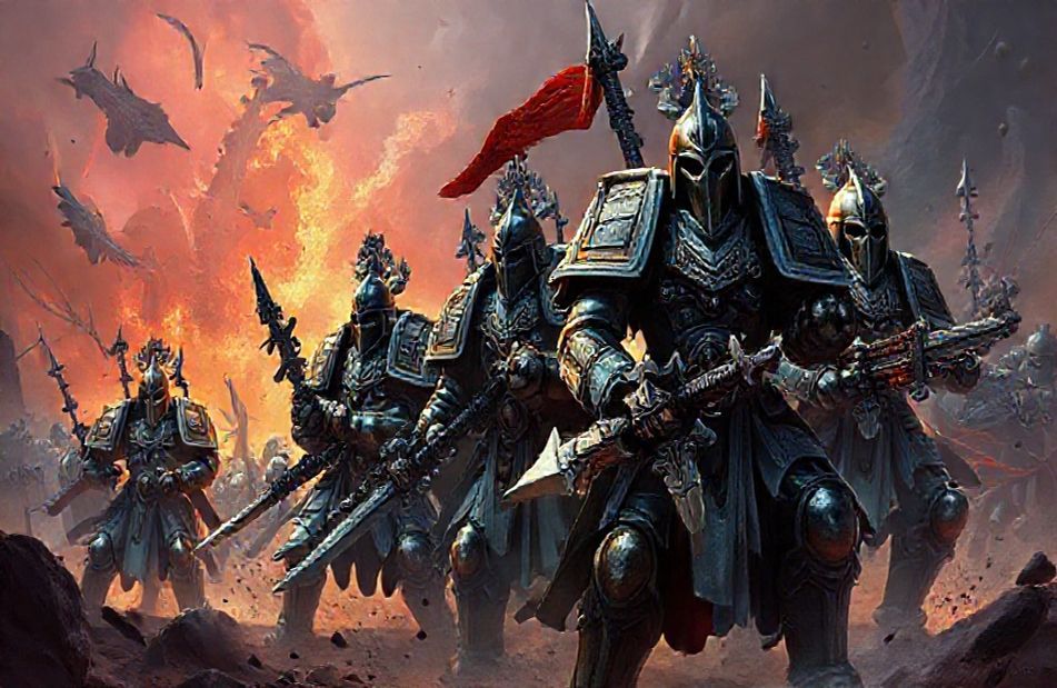 Warhammer 40k Wallpaper Grey Knights