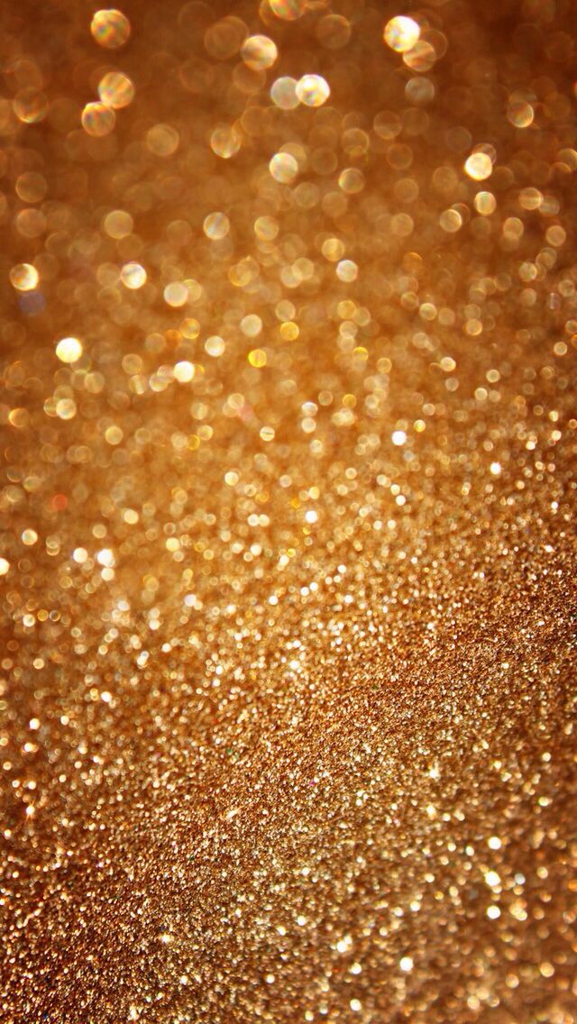Gold Glitter Wallpaper iPhone