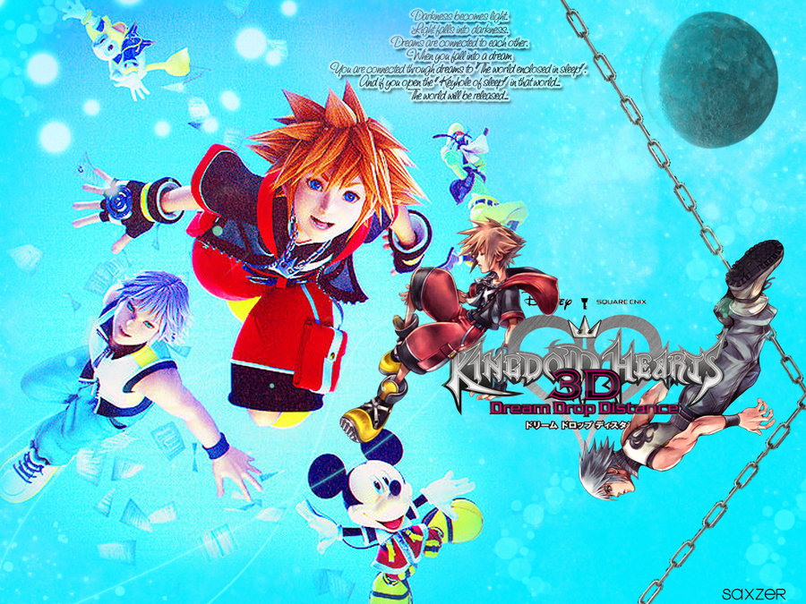 Kingdom Hearts 3d Dream Drop Distance Wallpaper By Saxzer