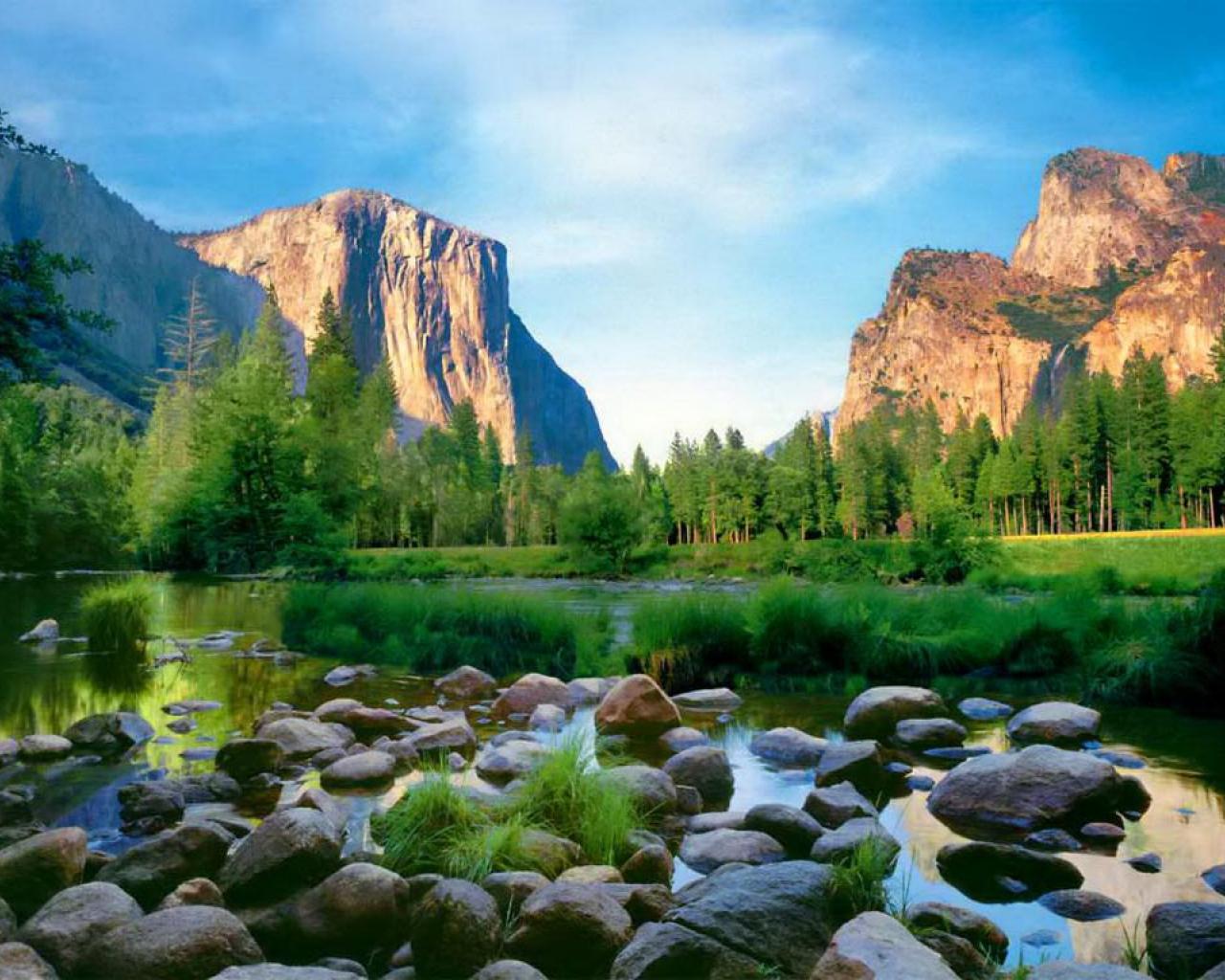 Yosemite Valley High Quality And Resolution Wallpaper