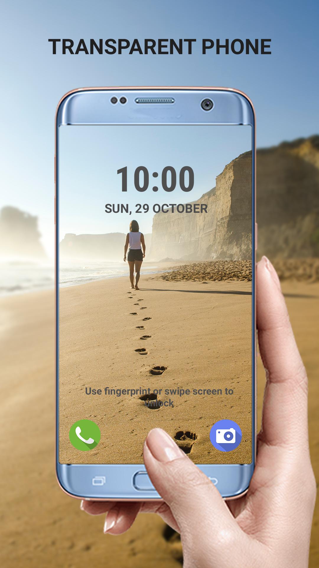 Transparent Phone Livecam Wallpaper For Android Apk