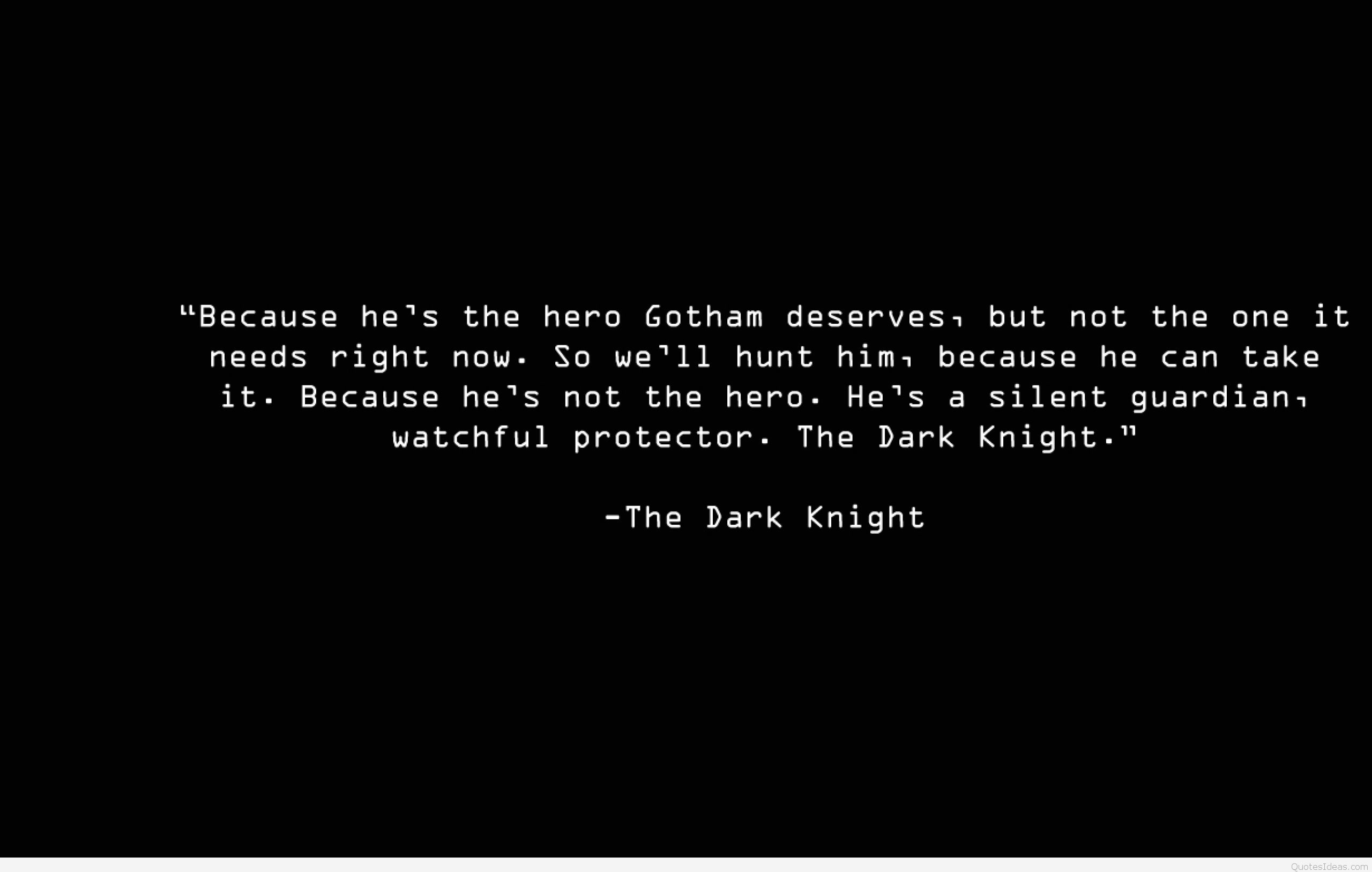 The Dark Night Best Quotes With Background Image HD
