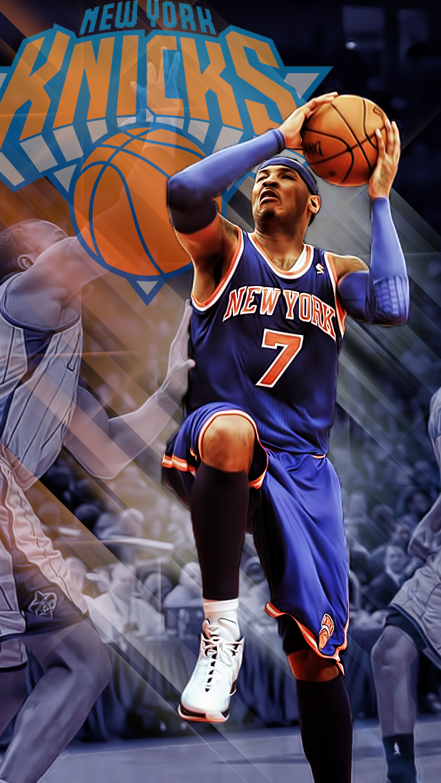 Carmelo Anthony Iphone Wallpaper by redzero03 on