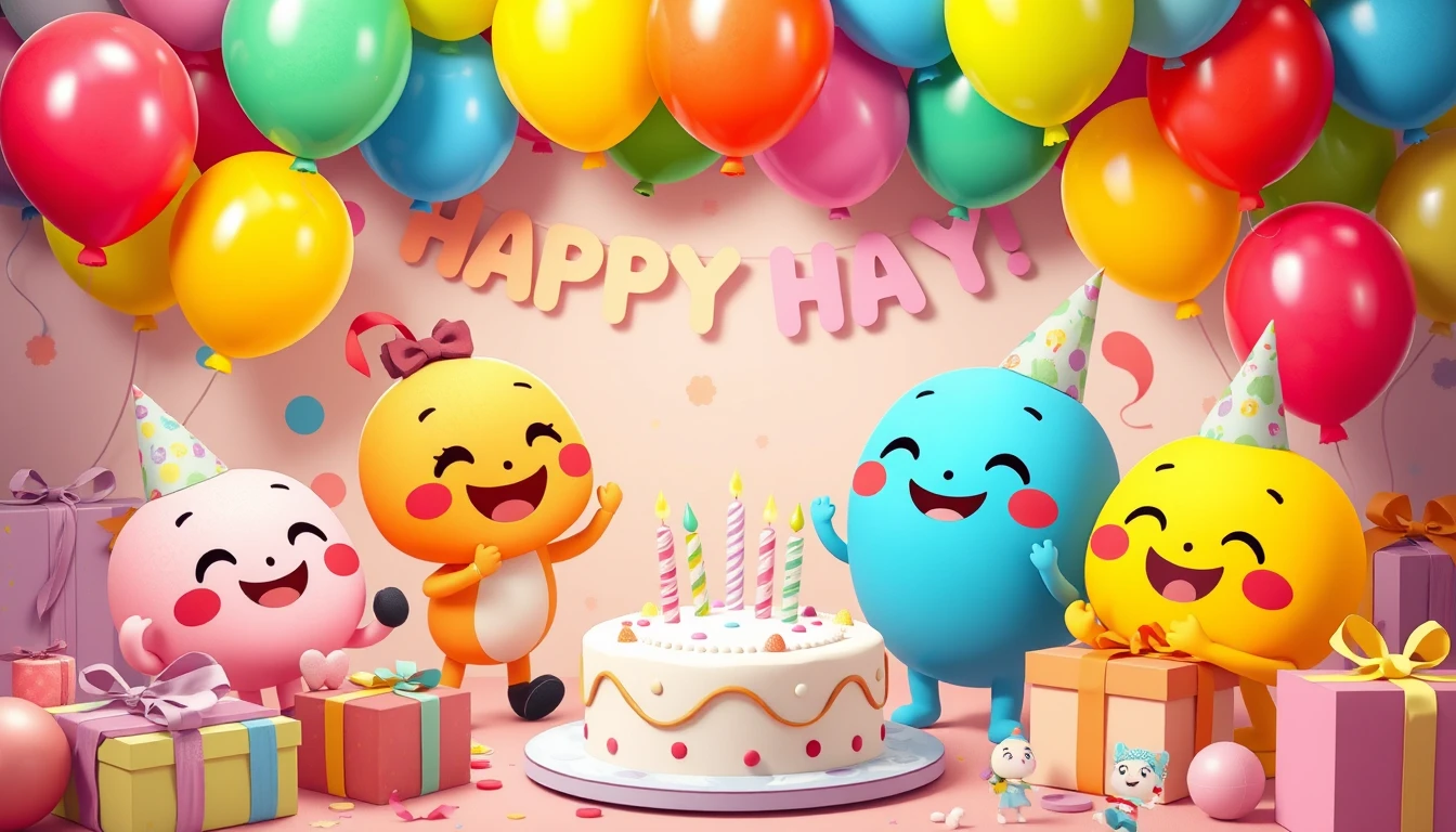 Cocomelon Happy BirtHDay Wallpaper